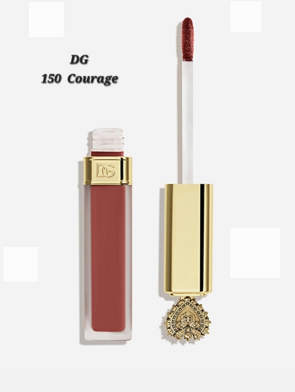 NIB Dolce & Gabbana Everkiss Liquid Lip 150 Courage